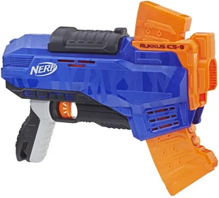 Hasbro Nerf, Nstrike Elite, wyrzutnia Ruckus ICS-8, E2654 - Zabawki militarne - miniaturka - grafika 8