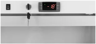 Royal Catering Zamrażarka szufladowa 580 l szklane drzwi srebrna czynnik chłodniczy R290 RCLK-F590GB - Szafy i witryny chłodnicze - miniaturka - grafika 2