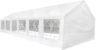 vidaXL vidaXL Biały namiot na przyjęcia 12 x 6 m - Pawilony ogrodowe - miniaturka - grafika 8