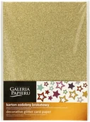 Papier do drukarek - Galeria Papieru Karton A4 brokat złoty 210g/m2 Argo (5) - miniaturka - grafika 1