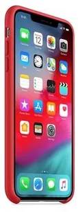 Etui silikonowe Apple iPhone XS Max czerwone - Etui i futerały do telefonów - miniaturka - grafika 5