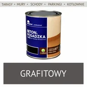 Farby zewnętrzne - Unicell Farba Beton Posadzka, Grafitowy 0,75L UNICELL - miniaturka - grafika 1