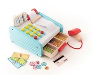 Zabawy w naśladowanie dorosłych - Trefl Kasa drewniana Kasujemy, sprzedajemy - miniaturka - grafika 1