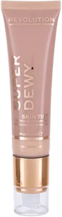 Makeup Revolution Superdewy Tinted Moisturiser Baza pod Makijaż Medium Light MUR-6970 - Bazy pod makijaż - miniaturka - grafika 4