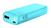 Powerbanki - Trust Primo Powerbank 4 400 neonowy niebieski (22057) - miniaturka - grafika 1