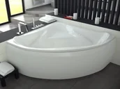 Wanny - Besco Besco Ewa wanna akrylowa 134x134cm EWA134 EWA134 - miniaturka - grafika 1