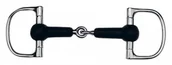 Akcesoria jeździeckie - Feeling Wędzidło D-ring gumowe 19mm - Feeling 602042 - miniaturka - grafika 1
