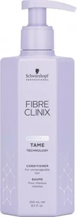 Schwarzkopf Professional Professional Fibre Clinix Tame Conditioner - Odżywka Wygładzająca 250ml - Odżywki do włosów Schwarzkopf Professional Professional Fibre Clinix Tame Conditioner - Odżywka Wygładzająca 250ml - Odżywki do włosów - miniaturka - grafika 1