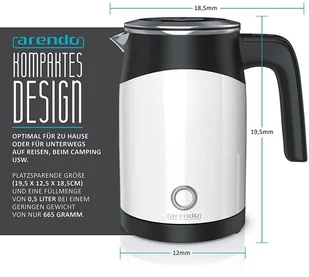Arendo 23030012 - Czajniki elektryczne - miniaturka - grafika 5