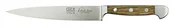 Noże kuchenne - Güde nóż do krojenia szynki Alpha-Serie długość ostrza: 18 cm fasseichen drewno dębowe, e765/18 E765/18 - miniaturka - grafika 1