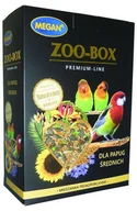 Karma dla ptaków - Megan Zoo-Box Premium Line dla papug średnich 750g mieszanka pełnoporcjowa - miniaturka - grafika 1