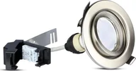 Lampy pozostałe - V-TAC downlight VT-4444 12 cm GU10 6400K 400lm srebrny 3 szt twm_982013 - miniaturka - grafika 1