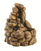 Dekoracje do terrarium - Exo Terra wodospad naturalny o wyglądzie kamienia krzemionkowego, mały, brązowy - miniaturka - grafika 1