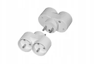 Przedłużacze i rozgałęźniki - Złodziejka adapter wtyczkowy z uziemieniem D.3803 - miniaturka - grafika 1