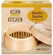 Pozostałe akcesoria kuchenne - Jade Temple Parowar bambusowy okrągły - jeden poziom, śr. 15 cm 3000-uniw - miniaturka - grafika 1