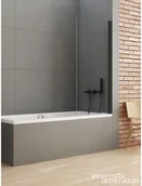 Parawany nawannowe - New Trendy Parawan nawannowy 90x140 New Soleo Black P-0040) DYSTRYBUTOR P-0040 - miniaturka - grafika 1