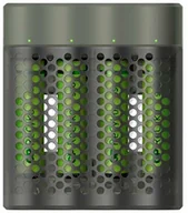 Ładowarki i akumulatory - GP 4-portowa ładowarka/kaseta USB zestaw 3 130M451US100AAAC4 - miniaturka - grafika 1
