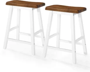 vidaXL Stolik i krzesła barowe, 3 elementy, drewno - Stoły z krzesłami - miniaturka - grafika 5