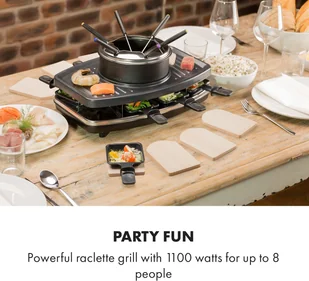 Klarstein GQ6-Entrecote-Wooden - Raclette - miniaturka - grafika 2