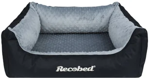 Recobed Kanapa Minky rozmiar L czarny/ szary - Legowiska dla psów - miniaturka - grafika 2