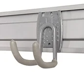 Wieszaki i stojaki - Phoenix 124255si narzędzie-haczyki metalowe 9 x 7 x 17 cm, srebrny 124255SI - miniaturka - grafika 1