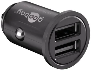Goobay ładowarka USB samochodowa GOOBAY 71897 4,8A z dwoma gniazdami USB 71897 - Zasilacze do urządzeń sieciowych - miniaturka - grafika 2