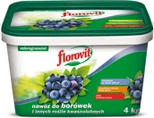 Nawozy ogrodnicze - Florovit Nawóz granulowany do borówek i innych kwaśnolubnych roślin wiadro 4 kg - miniaturka - grafika 1