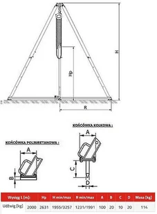 339 33960122 Trójnóg miproCrane OMEGA 100 z wciągnikiem łańcuchowym ręcznym udźwig 2000 kg) 60122-uniw - Wciągarki 339 33960122 Trójnóg miproCrane OMEGA 100 z wciągnikiem łańcuchowym ręcznym udźwig 2000 kg) 60122-uniw - Wciągarki - miniaturka - grafika 2