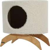 Legowiska dla kotów - Zolux ZOLUX Domek MONTANA 1 kol beżowy 504126 - miniaturka - grafika 1