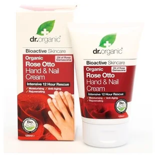 Organic DR ROSE HAND&NAIL Krem 125 ml - Kremy i maski do rąk - miniaturka - grafika 2