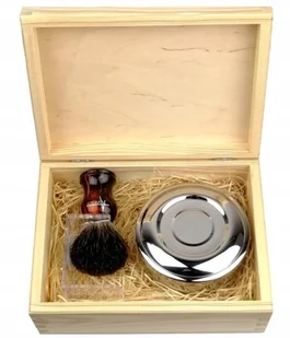 Pędzel Do Golenia Borsuk + Maszynka Eko Prezeznt - Pędzle do golenia - miniaturka - grafika 6