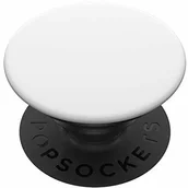 Uchwyty samochodowe do telefonów - PopSockets PopGrip wysuwana podstawa i uchwyt do smartfonów i tabletów z wymiennym Top White on Black - miniaturka - grafika 1