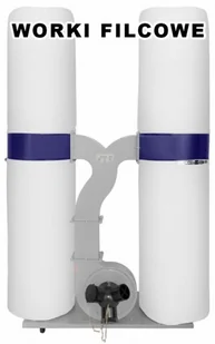 028 02869793 Odciąg do wiórów worki filcowe wydajność odsysania 3900 m3/h moc silnika 2,2 kW) 69793-uniw - Odciągi trocin i wiórów - miniaturka - grafika 2