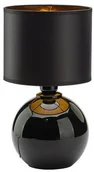 Lampy stojące - TK Lighting Lampa nocna do sypialni PALLA BLACK/GOLD śr. 20cm E27 czarny złoty TK5068 - miniaturka - grafika 1