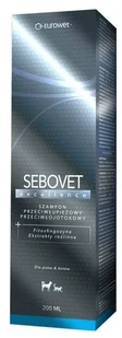 Eurowet SEBOVET excellence Szampon przeciwłupieżowy i przeciwłojotokowy dla psów i kotów 200ml 13469-uniw - Szampony i odżywki dla psów - miniaturka - grafika 4