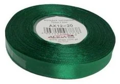 Wstążka AX12-19 32m satynowa zielona 1szt - Pasmanteria - miniaturka - grafika 2