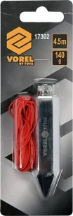 Vorel PION MURARSKI 140 G - Poziomice, łaty, miary - miniaturka - grafika 2