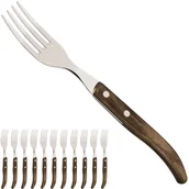 Zestawy sztućców - Widelec stołowy do steków French Style HORECA zestaw 12 szt dł 220 mm - miniaturka - grafika 1