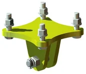 Wyposażenie gospodarstwa rolnego - 339 DOSTAWA GRATIS! 33964875 Łącznik do rotatora udźwig 2500 kg) 64875-uniw - miniaturka - grafika 1