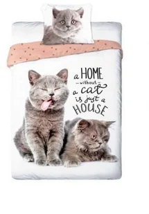 Faro Komplet pościeli FAO0230 (140x200 cm, 70x90 cm; kolor różowy) ACJTEKFAOPOS0174 - Pościel - miniaturka - grafika 2