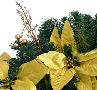 vidaXL Świąteczna girlanda z lampkami LED zielona 2,7 m PVC 320971 - Ozdoby bożonarodzeniowe - miniaturka - grafika 7