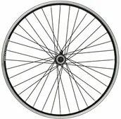 Koła rowerowe - Rodi Koło przednie 26" pod hamulec tarczowy Center Lock, piasta Shimano HB-RM35, obręcz Rodi Scorpion czarne 100190 - miniaturka - grafika 1