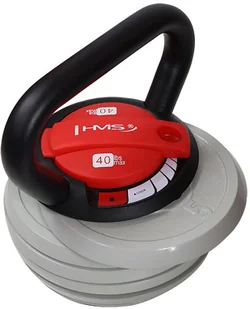 HMS Hantla kettlebell regulowana 3,45-17,1 kg KR40 - 1006663 - Kettlebell - miniaturka - grafika 2