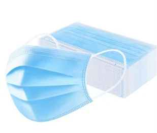 Maseczka ochronna medyczna jednorazowa 3-warstwowa) - Maseczki do twarzy Maseczka ochronna medyczna jednorazowa 3-warstwowa) - Maseczki do twarzy - miniaturka - grafika 1