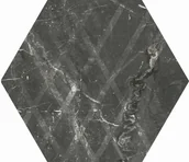 Płytki ceramiczne - Paradyż Marvelstone Grey Heksagon 19,8x17,1 - miniaturka - grafika 1