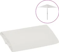Pozostałe meble ogrodowe - vidaXL Zamienne pokrycie parasola ogrodowego piaskowa biel 300 cm 313804 - miniaturka - grafika 1