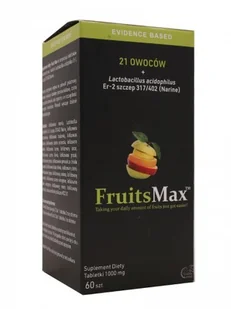 NARINE NARINE FruitsMax 60tabs - Witaminy i minerały dla sportowców - miniaturka - grafika 2