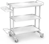 Meble i wyposażenie gabinetów medycznych - Ztm Tech-med C-03/A1-ST wózek oddziałowy szpitalny C-03-B2P-66-ST-W - miniaturka - grafika 1