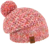 Czapki damskie - Buff Czapka z Pomponem Margo by intensywny róż, One Size - miniaturka - grafika 1