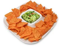 Talerze - Nerthus Talerz na przekąski z pojemnikiem na sos FIH 334 - miniaturka - grafika 1